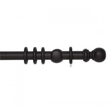 Black Curtain Pole - Carpetwise, Curtainwise & Furniturewise