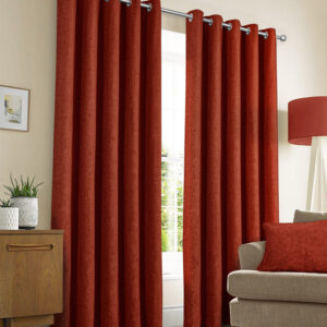 Amberley Terracotta Curtains