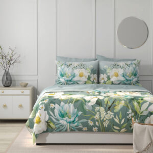 Delta Floral Duvet Cover Set