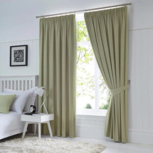 Dijon Green Curtains