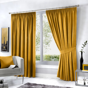 Dijon Ochre Curtains